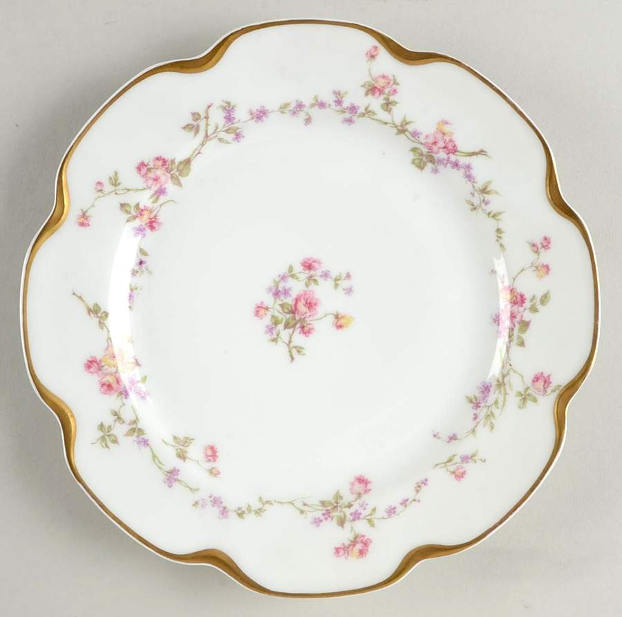 Schleiger 462b Luncheon Plate by Haviland-1