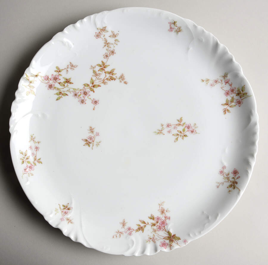 Schleiger 464 12" Chop Plate (Round Platter) by Haviland-1