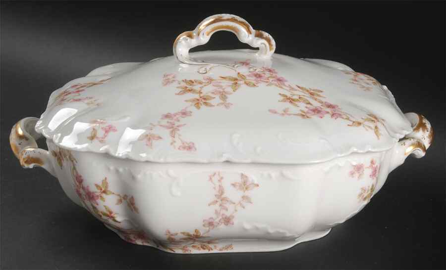 Schleiger 464 Rectangular Covered Vegetable by Haviland-1