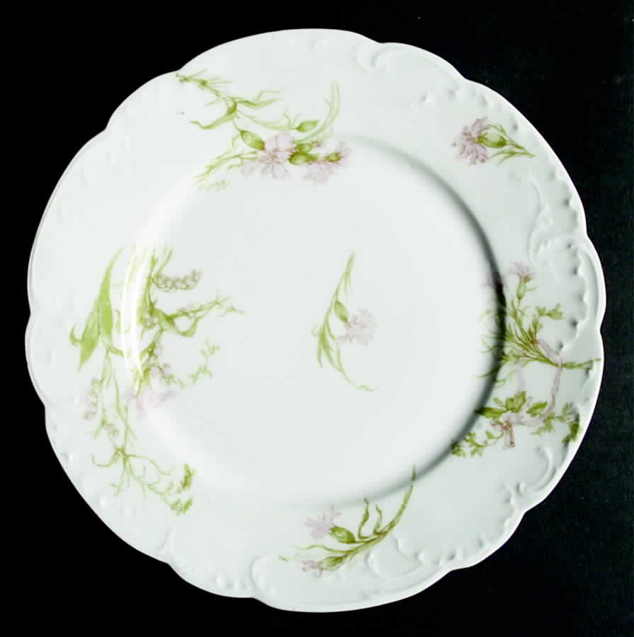 Schleiger 472c Dinner Plate by Haviland-1