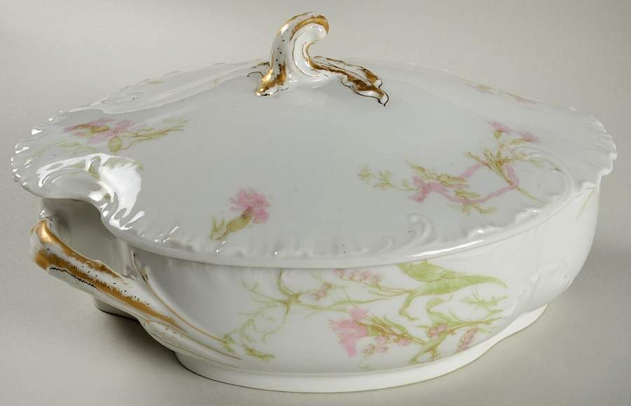 Schleiger 472c Round Covered Vegetable by Haviland-1