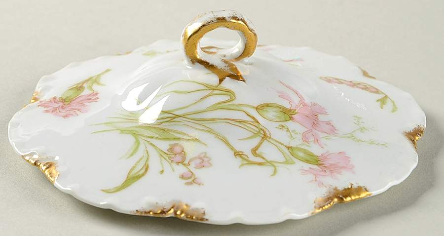 Schleiger 472e Lid for Cracker Jar by Haviland-1
