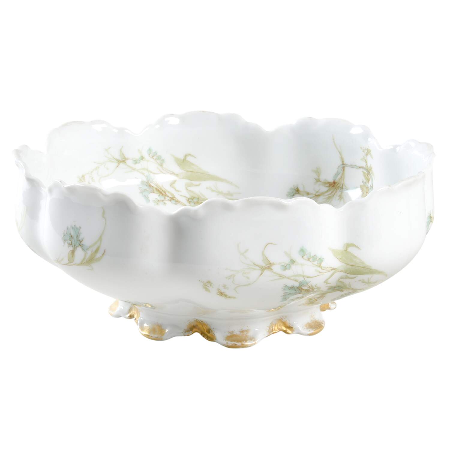 Schleiger 472h 10" Large Salad Serving Bowl by Haviland-1