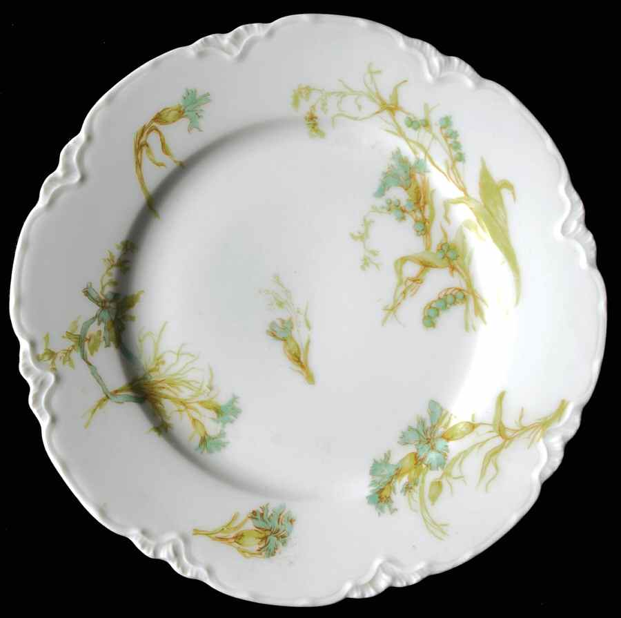 Schleiger 472h Luncheon Plate by Haviland-1
