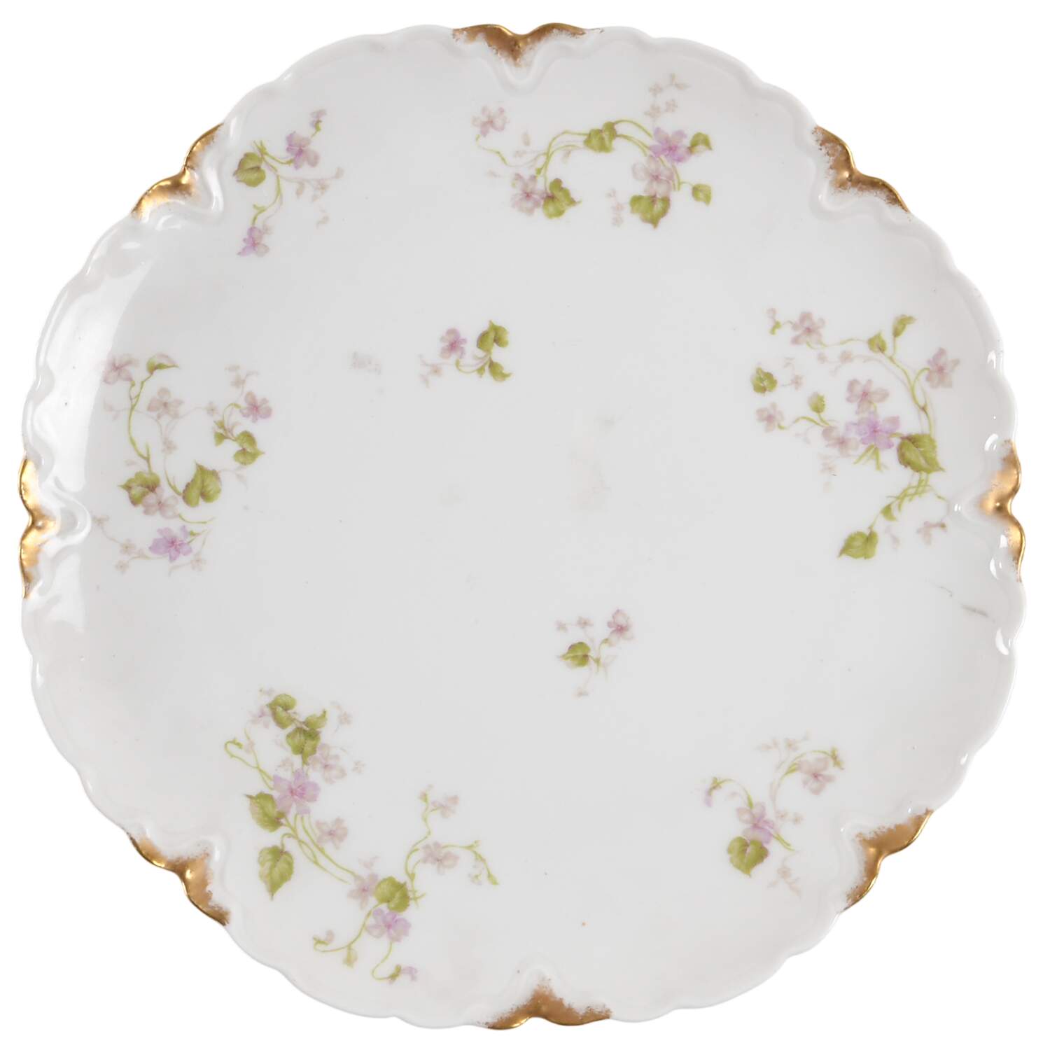Schleiger 473D Coupe Dinner Plate by Haviland-1