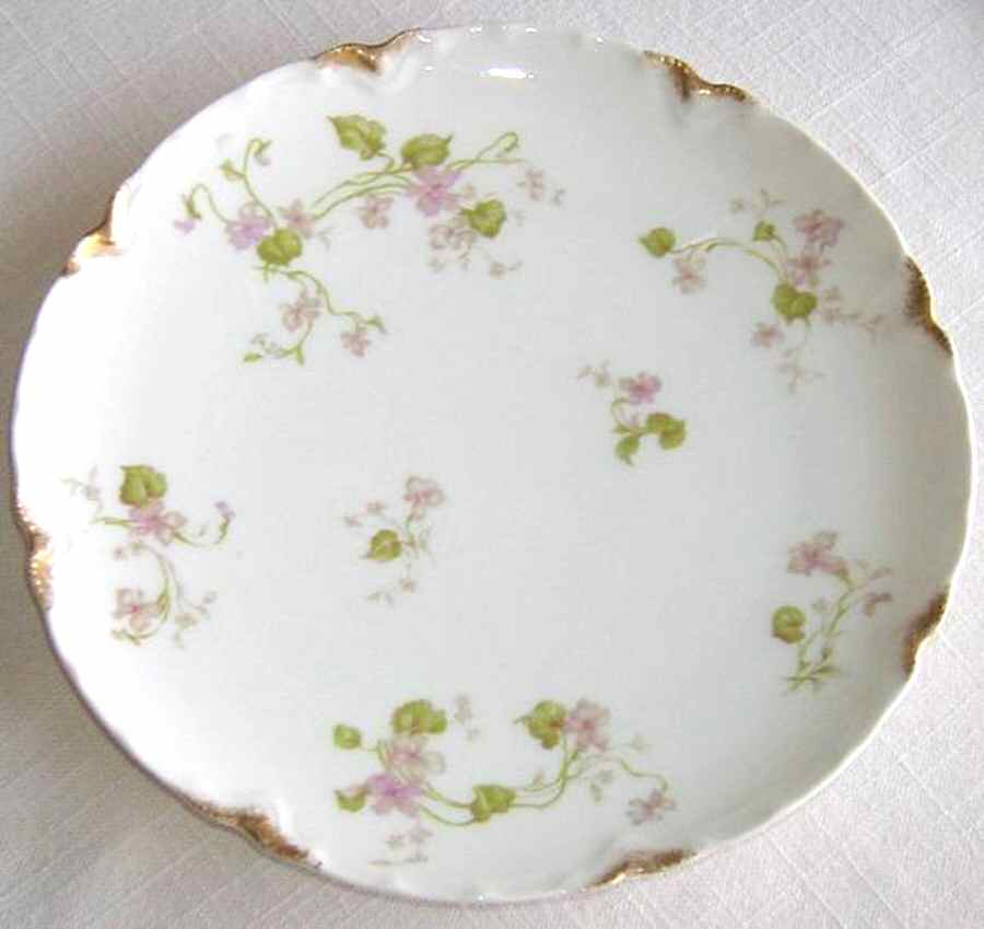 Schleiger 473D Coupe Salad Plate by Haviland-1
