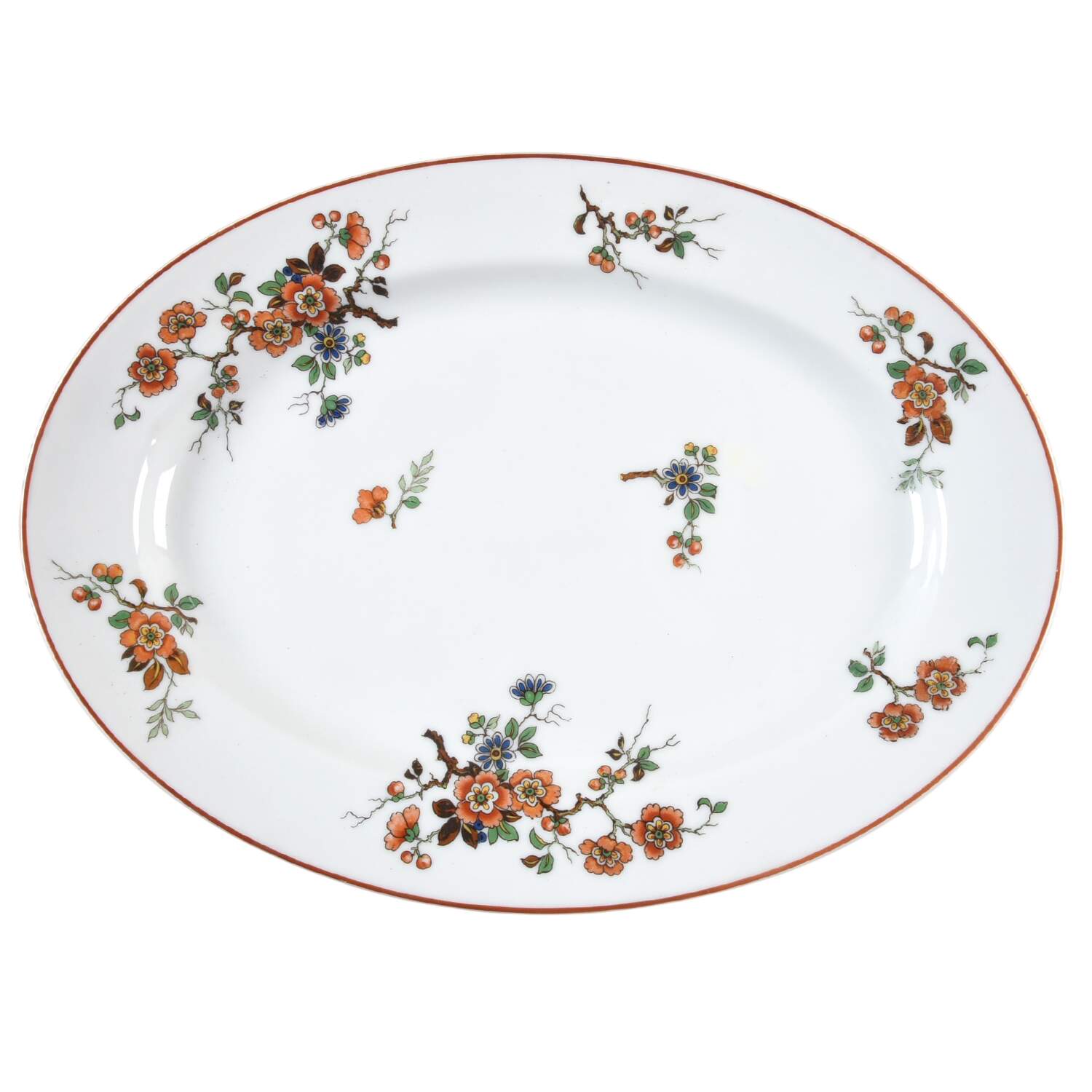 Schleiger 474A 13" Oval Serving Platter by Haviland-1