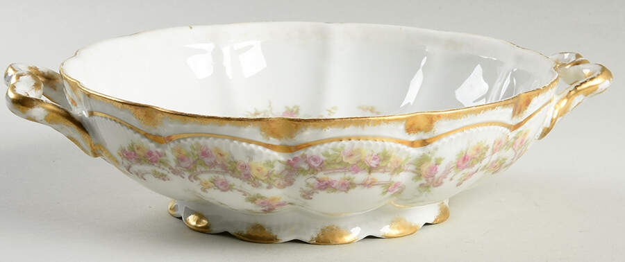 Schleiger 475c Round Vegetable No Lid by Haviland-1
