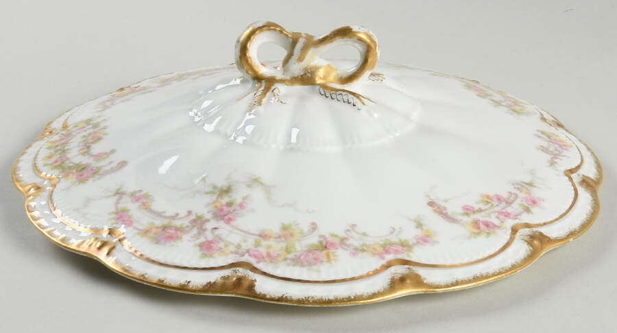 Schleiger 475c Lid for Round Vegetable by Haviland-1