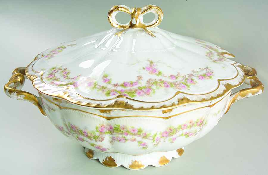 Schleiger 475c Tureen &  Lid by Haviland-1