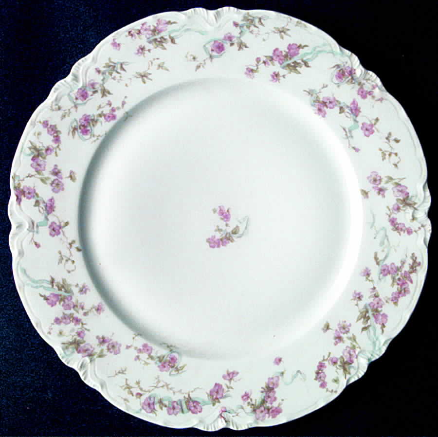 Schleiger 481 Dinner Plate by Haviland-1