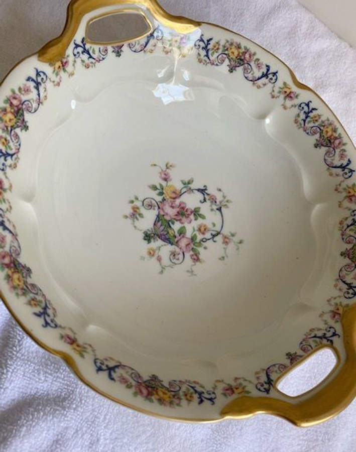 Schleiger 483a 10" Round Vegetable Bowl by Haviland-1
