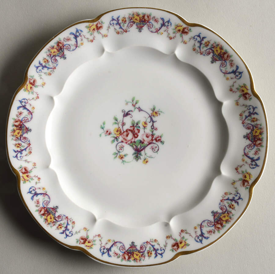 Schleiger 483a Salad Plate by Haviland-1