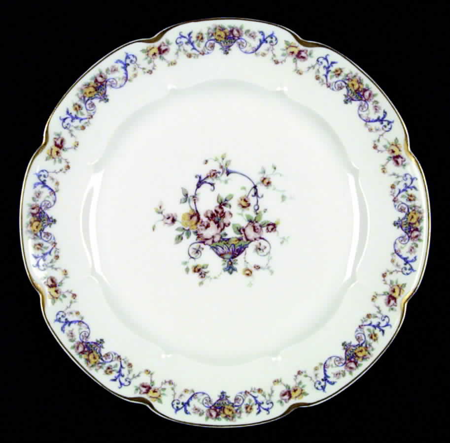 Schleiger 483a Dinner Plate by Haviland-1