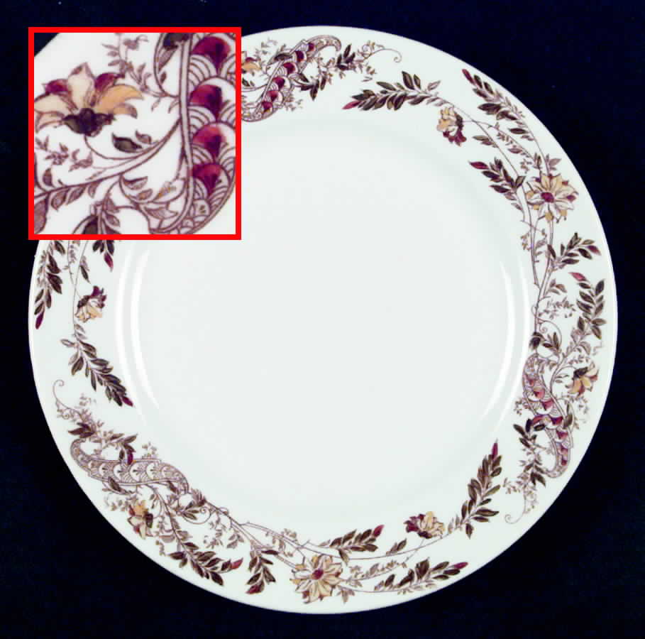 Schleiger 486f Dinner Plate by Haviland-1