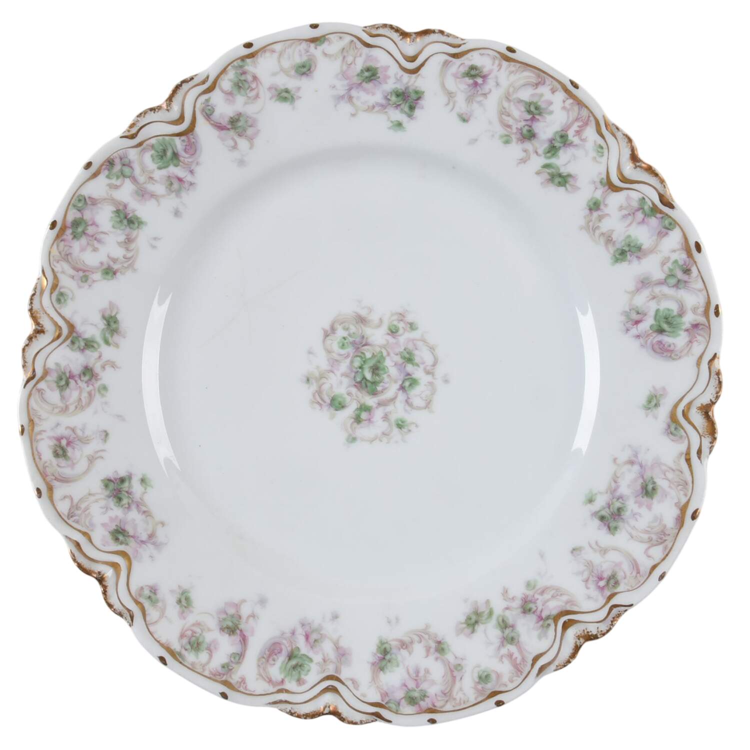 Schleiger 487 Dinner Plate by Haviland-1