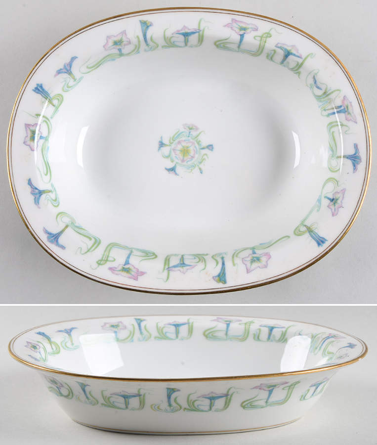 Schleiger 491 10" Oval Vegetable Bowl by Haviland-1