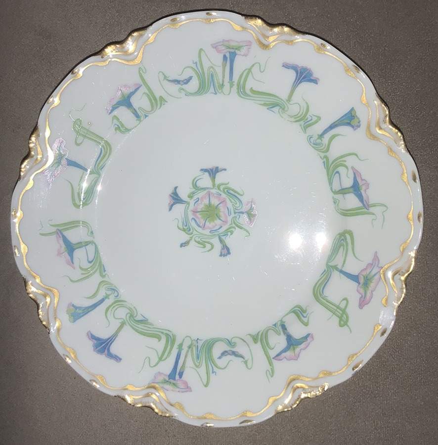 Schleiger 491a Dinner Plate by Haviland-1