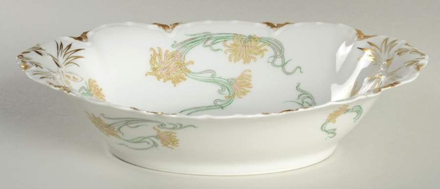 Schleiger 492 10" Oval Vegetable Bowl by Haviland-1