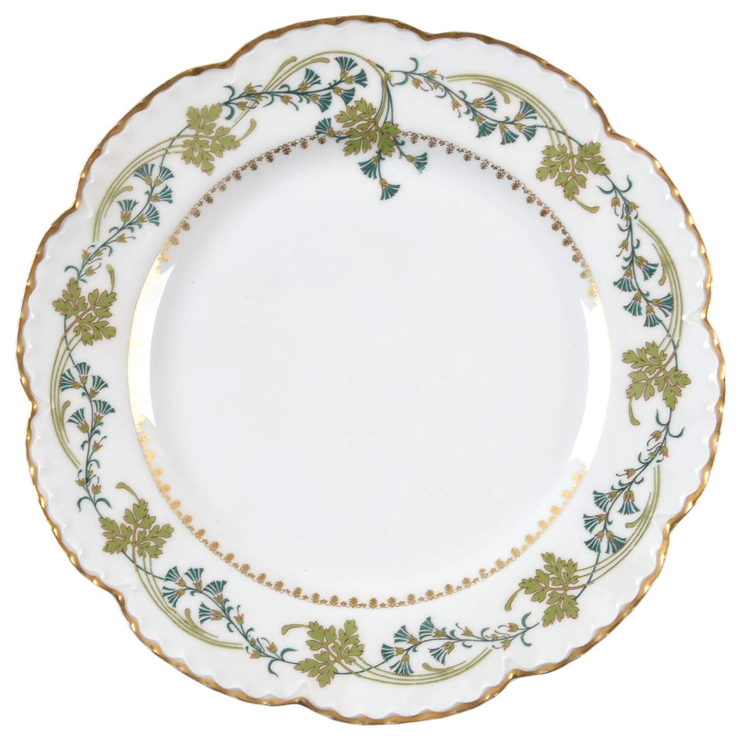 Schleiger 494 Dinner Plate by Haviland-1