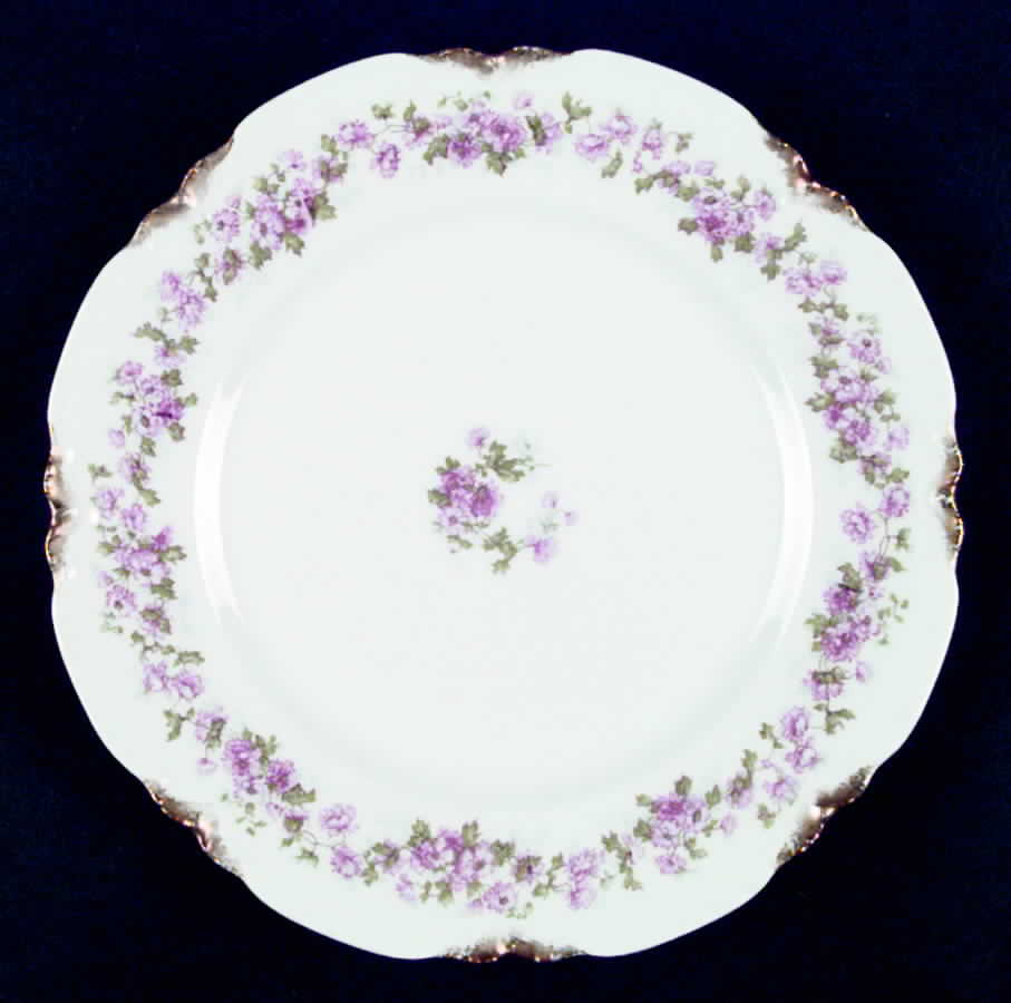 Schleiger 498 Dinner Plate by Haviland-1