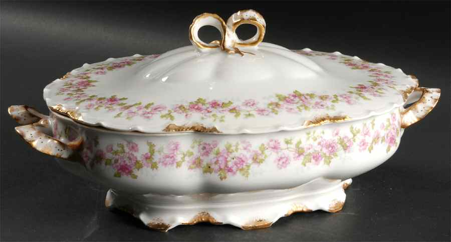 Schleiger 498 Oval Covered Vegetable by Haviland-1