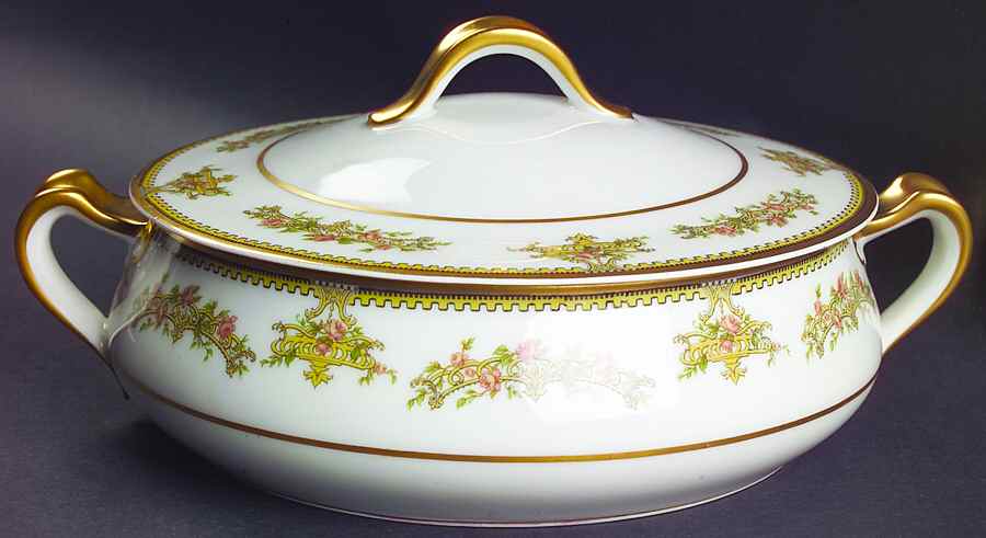 Schleiger 503 Round Covered Vegetable by Haviland-1
