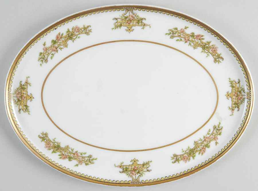 Schleiger 503 Small Oval Tray by Haviland-1