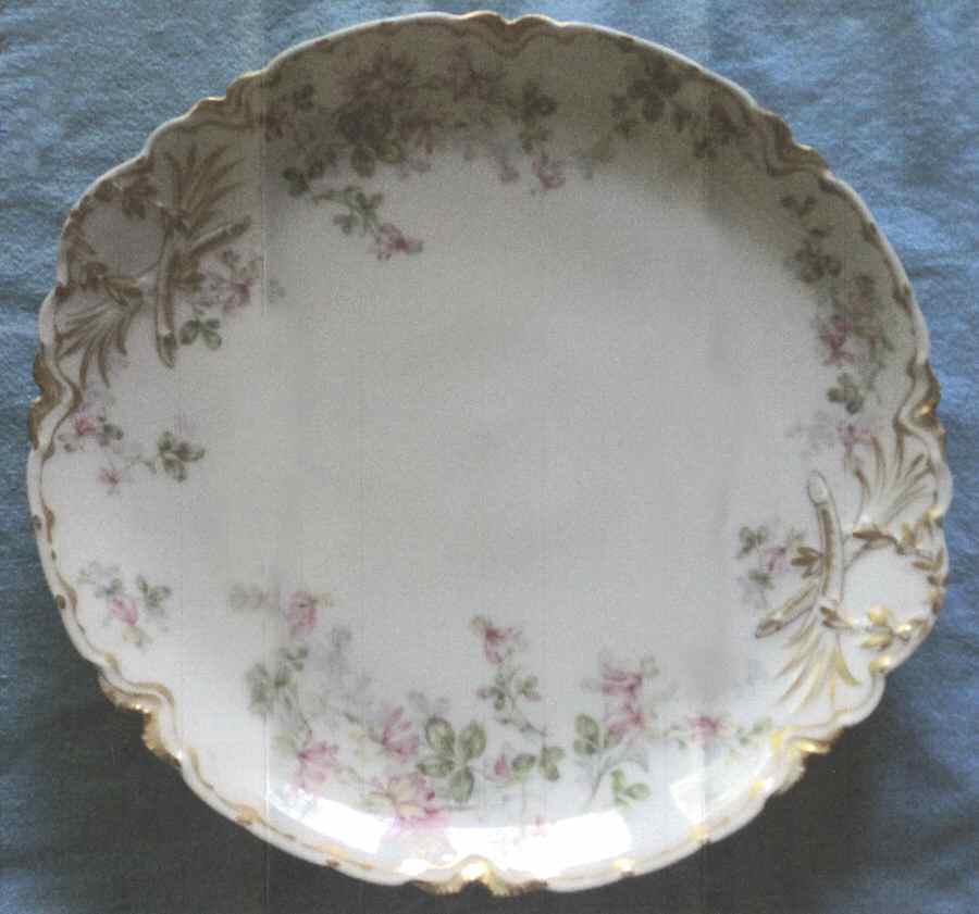 Schleiger 50a Handled Cake Plate by Haviland-1