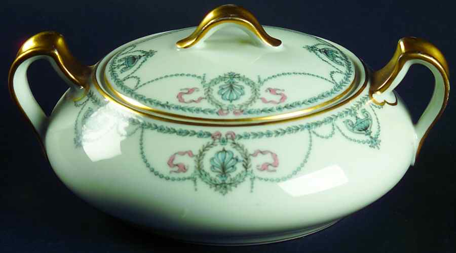 Schleiger 510 Sugar Bowl & Lid by Haviland-1