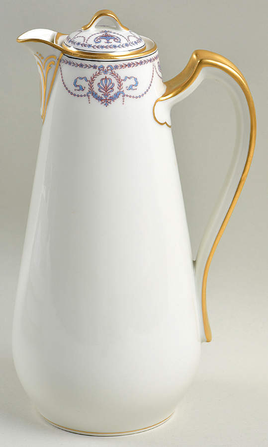 Schleiger 510D Chocolate Pot & Lid by Haviland-1