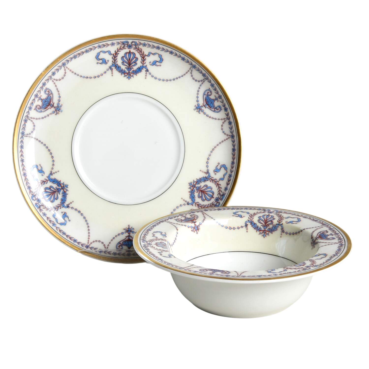 Schleiger 510D Ramekin & Saucer Set by Haviland-1