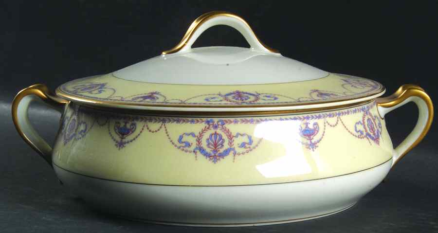 Schleiger 510D Round Covered Vegetable by Haviland-1