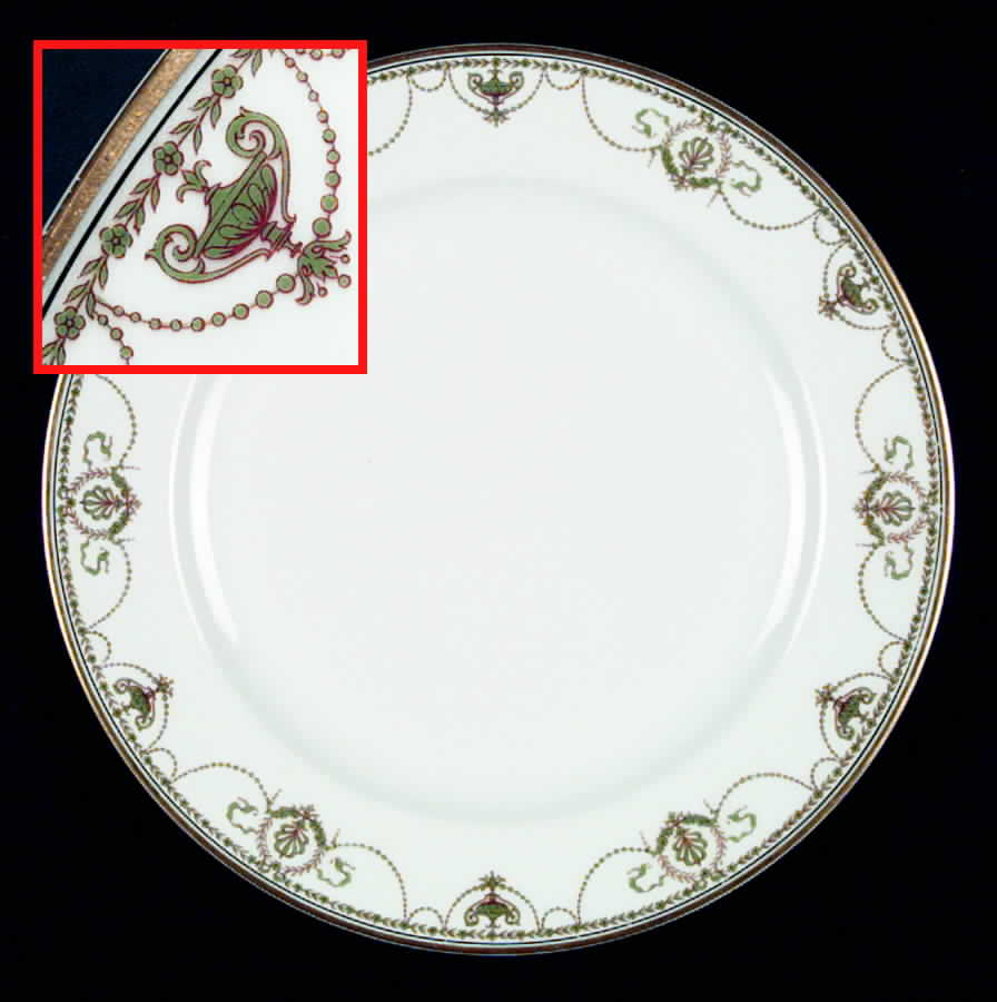 Schleiger 510g Dinner Plate by Haviland-1