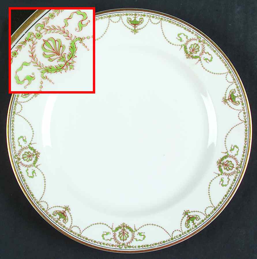Schleiger 510g Luncheon Plate by Haviland-1