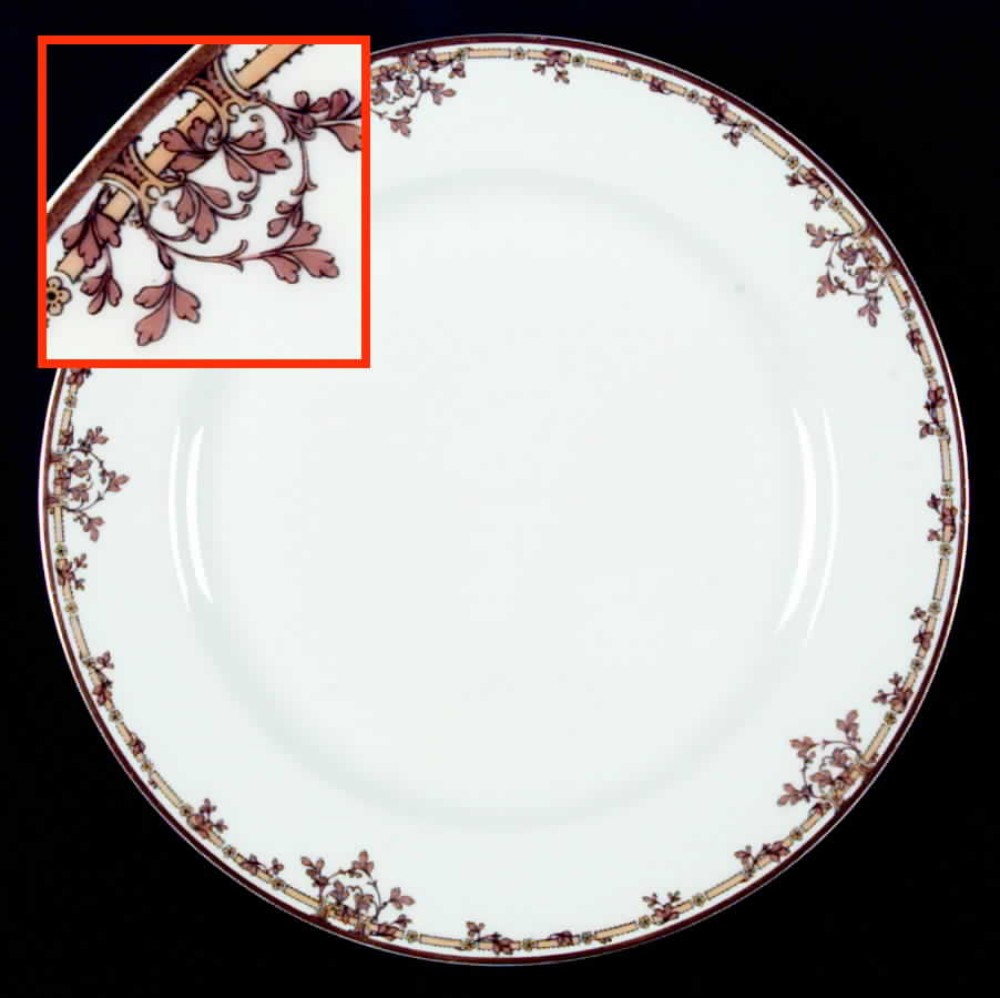 Schleiger 513 Dinner Plate by Haviland-1