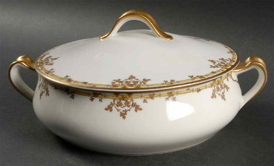 Schleiger 513 Round Covered Vegetable by Haviland-1