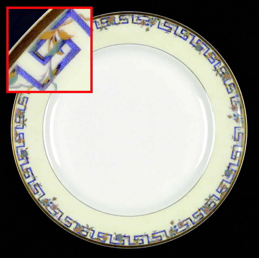 Schleiger 516a Dinner Plate by Haviland-1