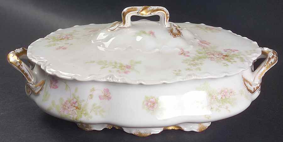 Schleiger 52 Oval Covered Vegetable by Haviland-1