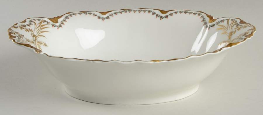 Schleiger 520 10" Oval Vegetable Bowl by Haviland-1