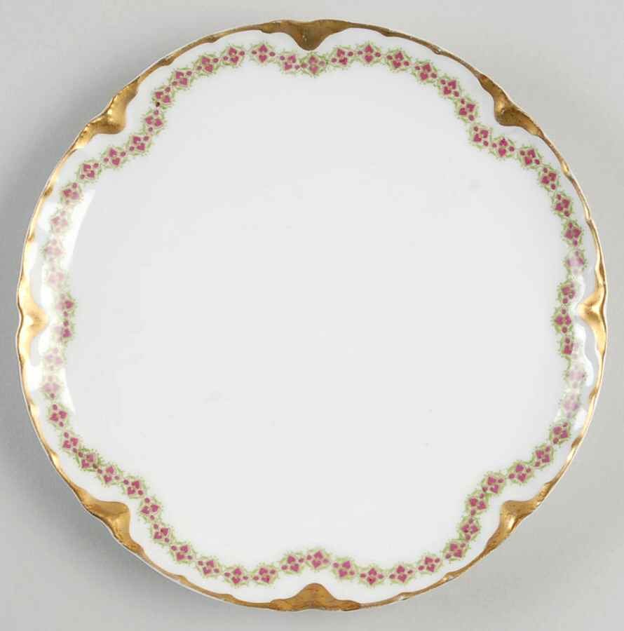 Schleiger 521 Coupe Salad Plate by Haviland-1