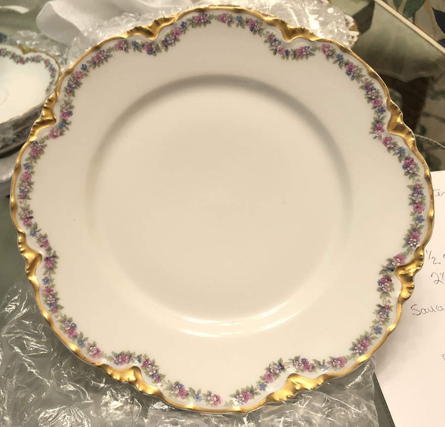 Schleiger 524 Luncheon Plate by Haviland-1