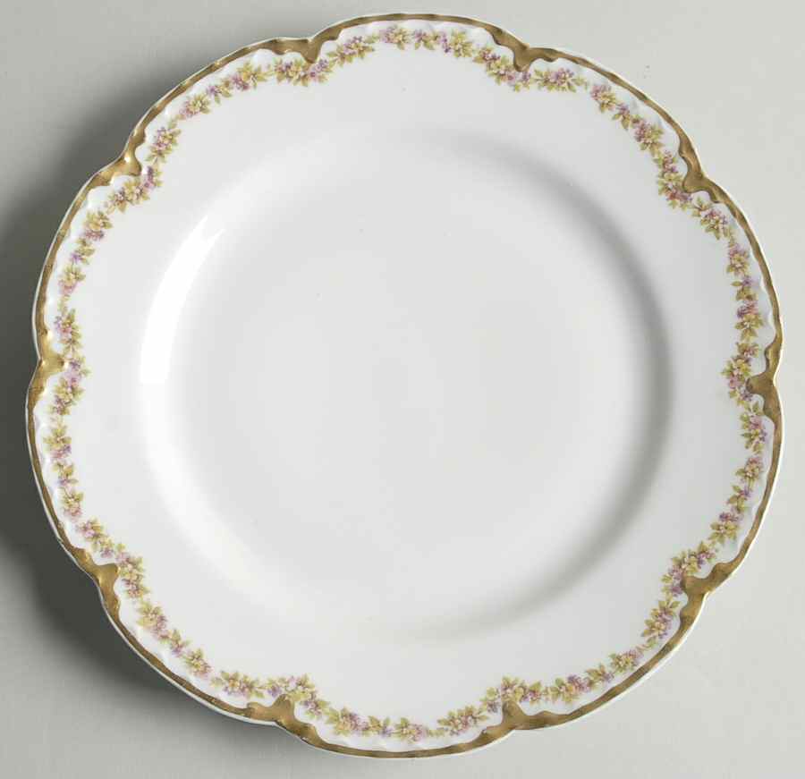 Schleiger 524A Luncheon Plate by Haviland-1