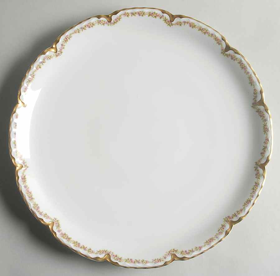 Schleiger 524A 12" Chop Plate (Round Platter) by Haviland-1
