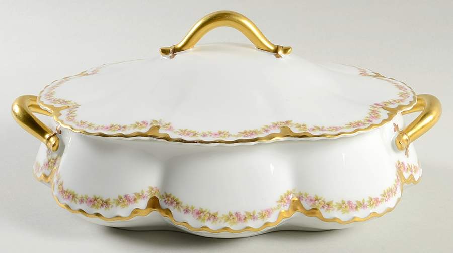 Schleiger 524A Oval Covered Vegetable by Haviland-1
