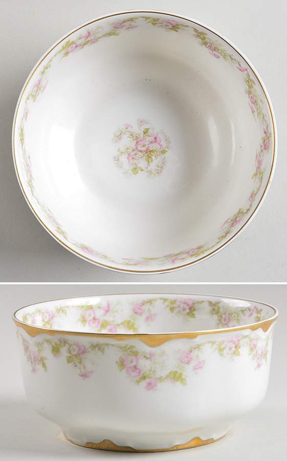 Schleiger 525 Cranberry Bowl by Haviland-1