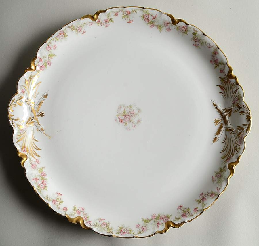 Schleiger 525 13" Chop Plate (Round Platter) by Haviland-1