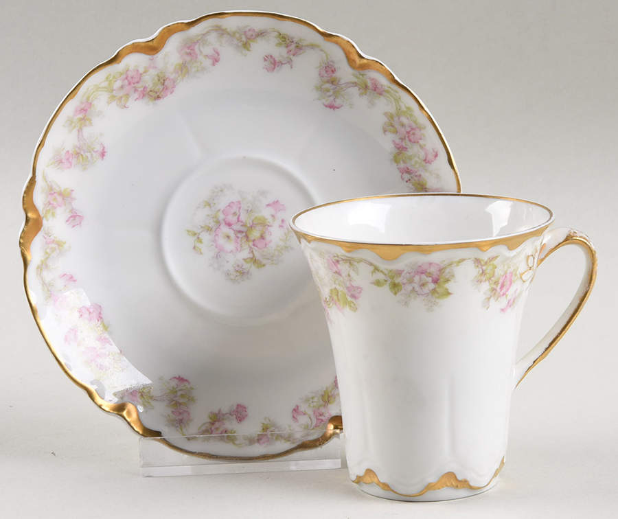 Schleiger 525 Chocolate Cup & Saucer Set by Haviland-1