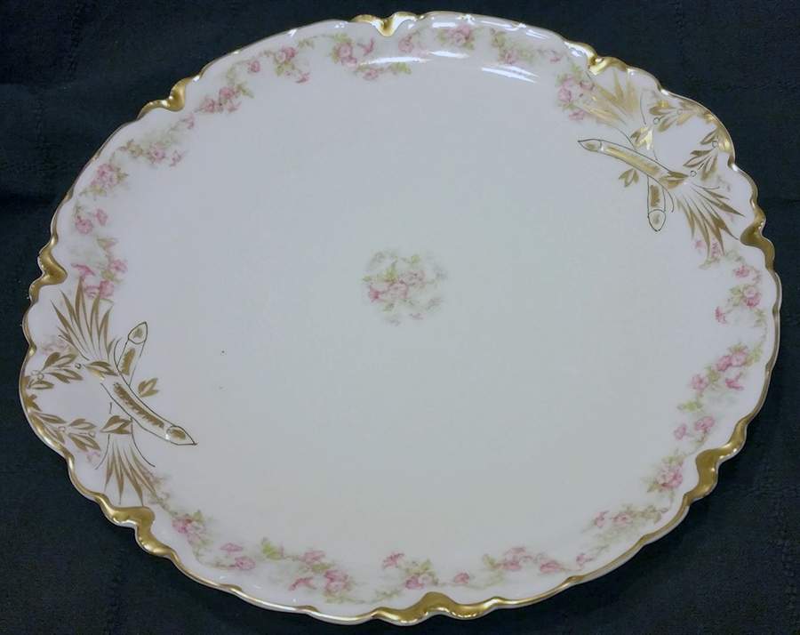 Schleiger 525 Handled Cake Plate by Haviland-1