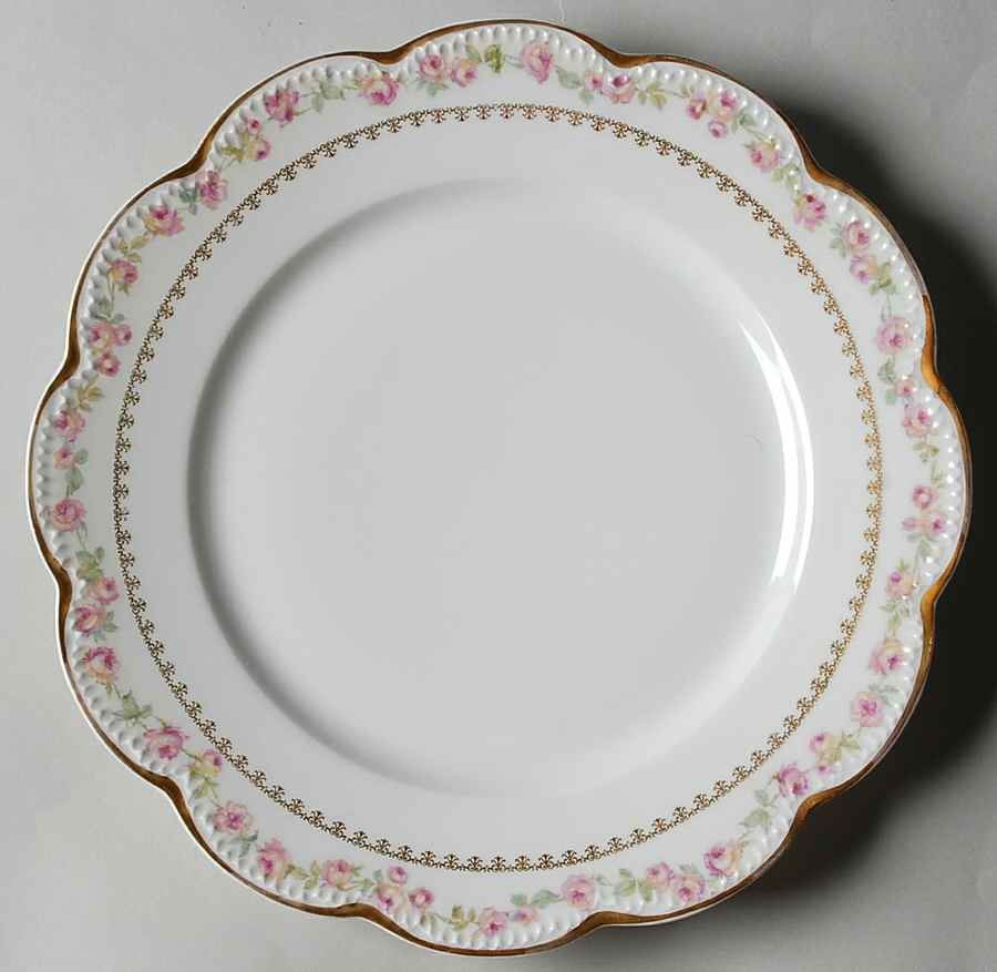 Schleiger 526 Dinner Plate by Haviland-1
